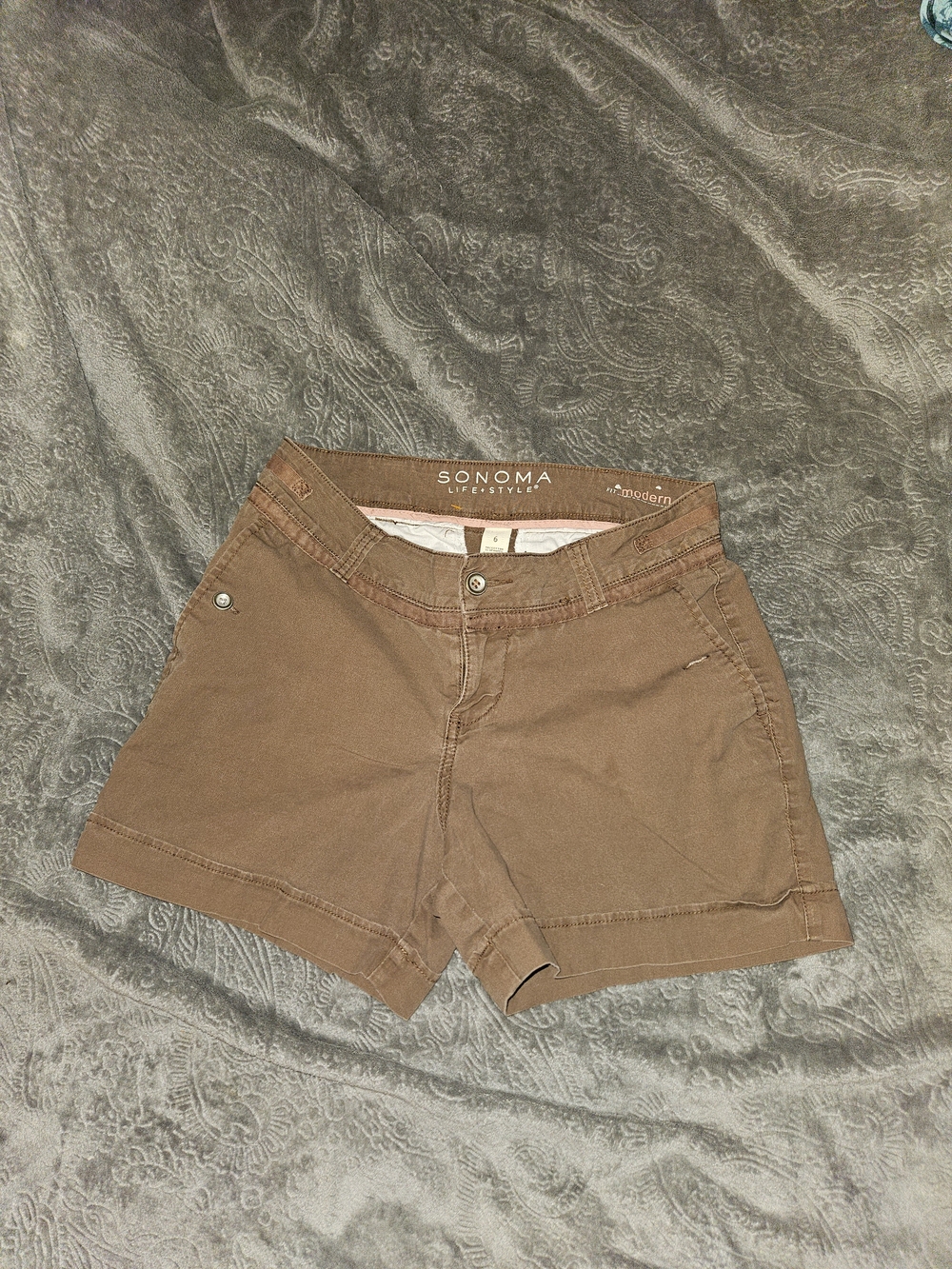 Sonoma Brown Women's Casual Shorts